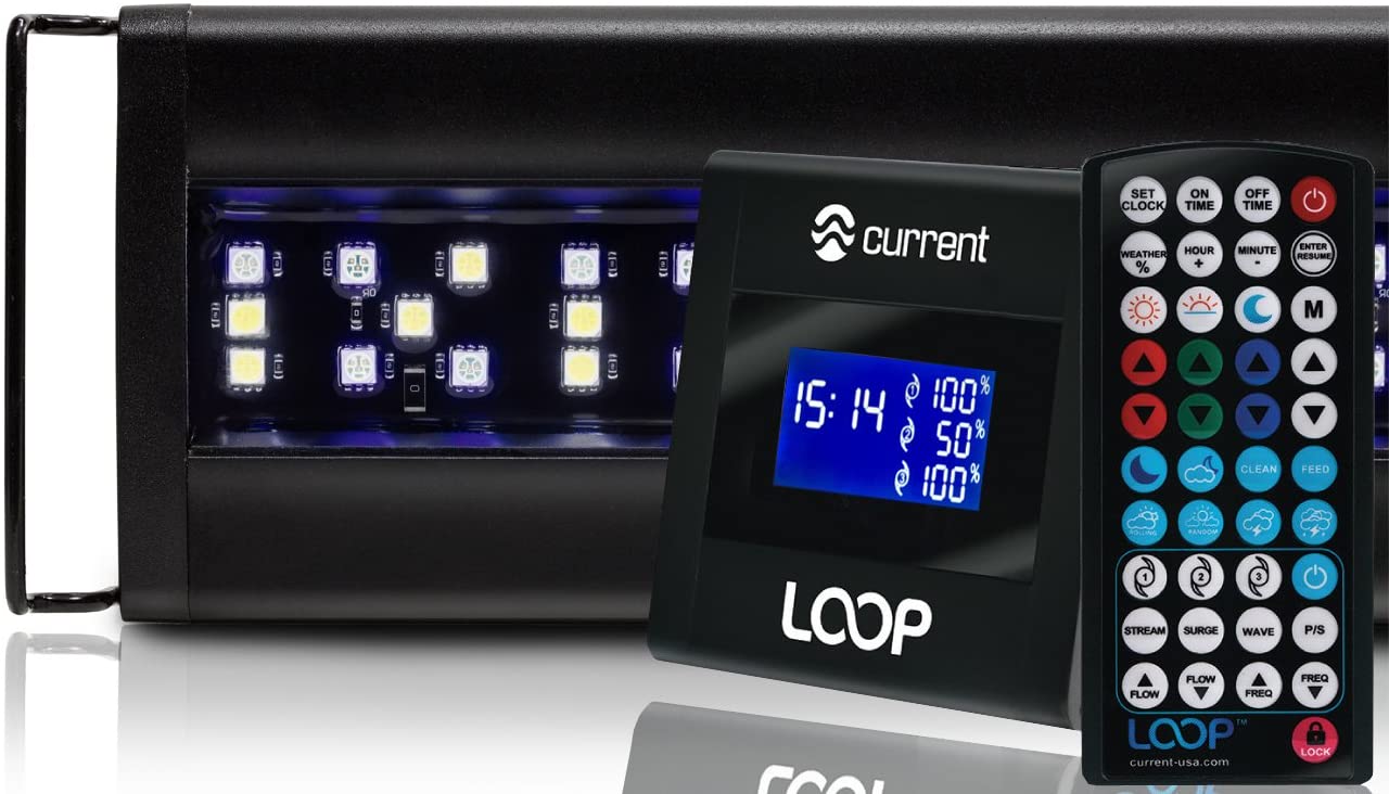  Current USA Orbit Marine Aquarium LED Light 